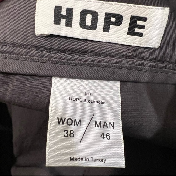 Unisex HOPE Stockholm News Trousers Gray Pants - Picture 4 of 5